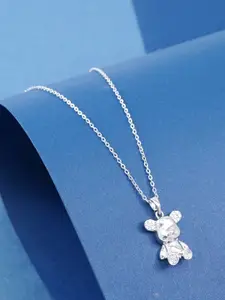 Ramdev Art Fashion Jwellery Brass Silver-Plated Necklace