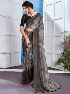Mitera Embellished Printed Saree