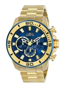Invicta Men Stainless Steel Bracelet Style Straps Analogue Watch 22587