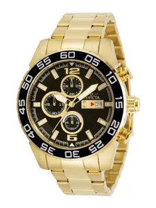 Invicta Men Dial & Stainless Steel Bracelet Style Straps Analogue Watch 30697