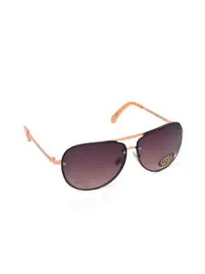 Fossil Women Aviator Sunglasses with UV Protected Lens 16426931200