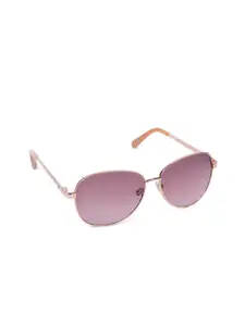 Fossil Women Aviator Sunglasses with UV Protected Lens 23663537676