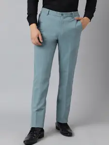 SUBTRACT Men 4 Way Stretch Flex Waist Slim Fit Formal Trousers