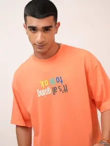 HIGHLANDER Puff Printed Oversized T-shirt