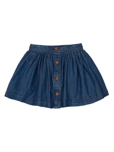 mothercare Girls Pure Cotton Gathered A Line Skirts