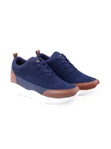 Bxxy Men Textured Lace-Up Running Elavator Shoes