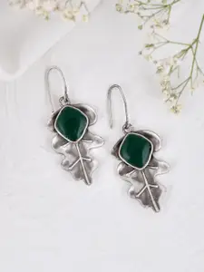 DASTOOR Contemporary Silver Drop Earrings