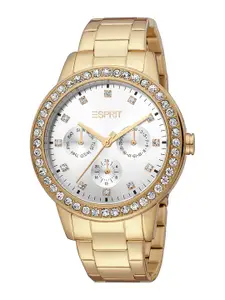 ESPRIT Women Embellished Dial Bracelet Style Straps Analogue Watch ES1L311M0055