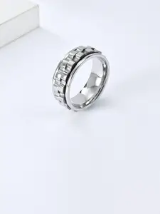 SALTY Men Stainless Steel Popeye Classic Finger Rings