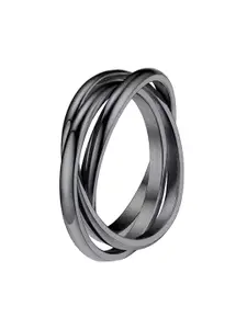 SALTY Stainless Steel Geometric Finger Ring