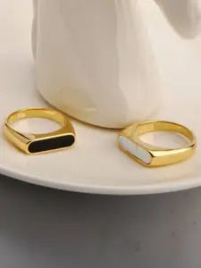 SALTY Stainless Steel Tribal Finger Rings