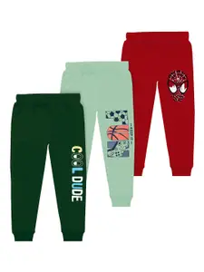 BAESD Boys Pack Of 3 Printed Joggers