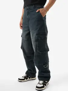 The Souled Store Men Relaxed Fit Mildly Distressed Stretchable Jeans