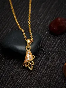 Ramdev Art Fashion Jwellery Gold-Plated Necklace