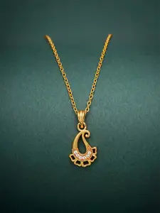 Ramdev Art Fashion Jwellery Brass Gold-Plated Necklace