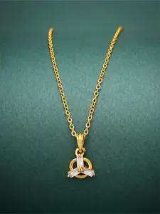 Ramdev Art Fashion Jwellery Gold-Plated Necklace