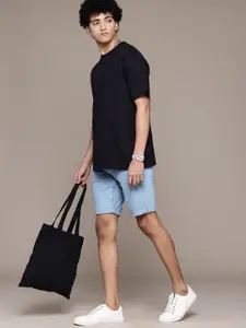 The Roadster Lifestyle Co. Men Slim Fit Denim Shorts