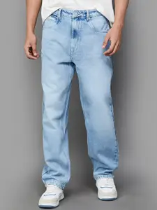 Fame Forever by Lifestyle Men Mid-Rise Mildly Distressed Light Fade Jeans