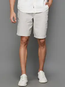 Fame Forever by Lifestyle Men Mid Rise Cotton & Linen Shorts