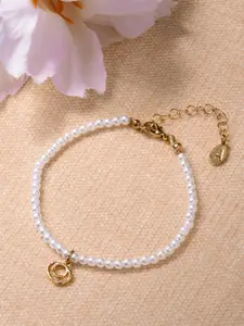 Accessorize Alloy Beaded Anklet