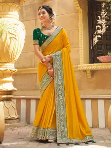 Anouk Zari Woven Design Party Wear Saree