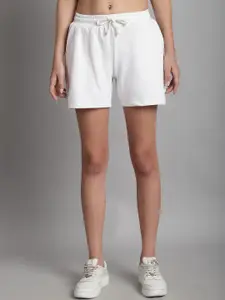 Rute Women Mid-Rise Cotton Shorts