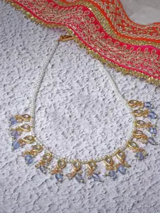 DUGRISTYLE Gold-Plated Statement Necklace