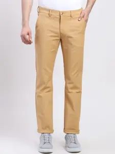 ColorPlus Men Slim Fit Mid-Rise Chinos Trousers