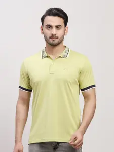 ColorPlus Polo Collar Short Sleeves Cotton T-shirt