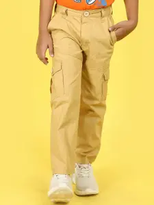 V-Mart Boys Mid-Rise Regular Fit Cargo Trouser