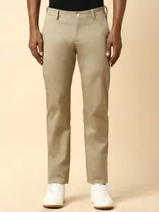 Allen Solly Men Slim Fit Mid-Rise Cotton Regular Trousers
