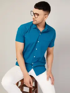 LOUIS MONARCH Comfort Slim Fit Cotton Casual Shirt