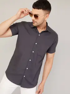 LOUIS MONARCH Comfort Slim Fit Cotton Casual Shirt