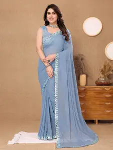 Reeta Fashion Woven Design Pure Georgette Banarasi Saree