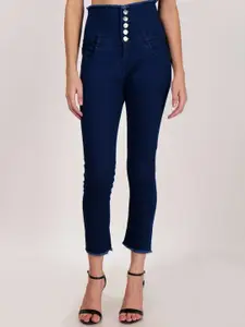 BAESD Girls Skinny Fit High-Rise Jeans