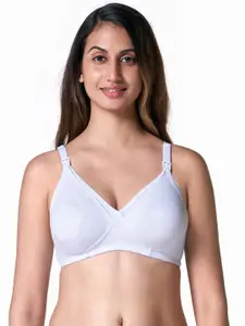 BLOSSOM Full Coverage Non Padded Seamless Maternity Bra With All Day Comfort