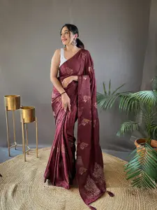 SGF11 Ethnic Motifs Zari Art Silk Chanderi Saree