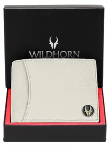 WildHorn Men Leather Two Fold Wallet