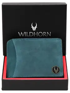 WildHorn Men Leather Two Fold Wallet