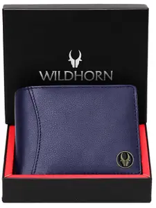 WildHorn Men Leather Two Fold Wallet