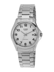 CASIO Men Titanium Dial & Stainless Steel Wrap Around Straps Analogue Watch A211