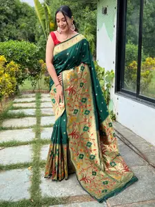 SGF11 Woven Design Zari Art Silk Banarasi Saree