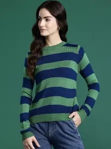 DressBerry Striped Pullover