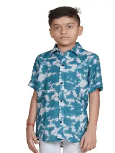 Bought First Boys Premium Opaque Printed Party Shirt