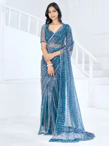 Saree mall Embellished Sequinned Ready to Wear Saree