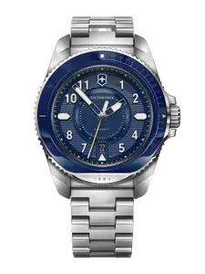 Victorinox Journey 1884 Men Stainless Steel Analogue Automatic Motion Powered Watch 242010