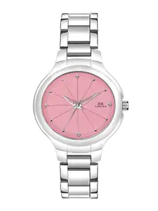 IIK COLLECTION Women Stainless Steel Bracelet Style Straps Analogue Watch IIK-3032W