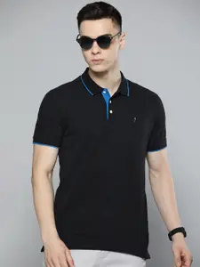 Indian Terrain Pure Cotton Polo Collar T-shirt
