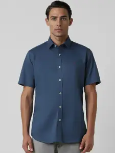 Van Heusen Sport Slim Fit Half Sleeves Pure Cotton Casual Shirt