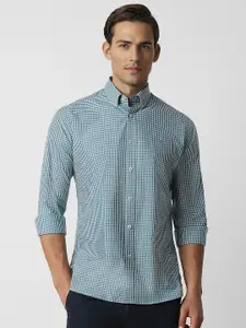 Van Heusen Sport Slim Fit Micro Checked Casual Shirt
